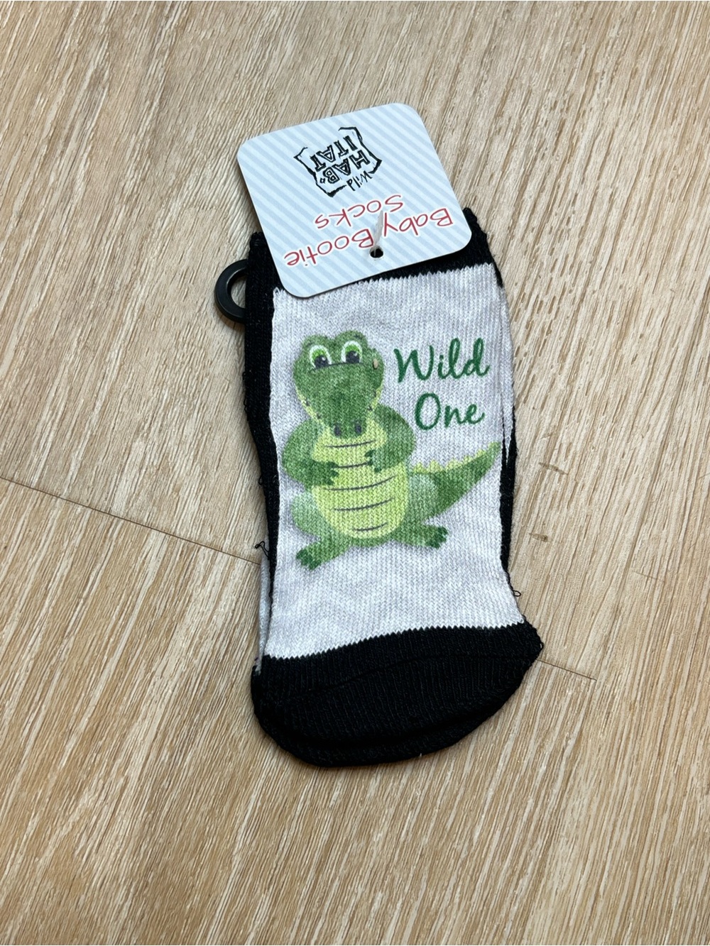Wild Habitat Baby Bootie Socks Alligator, Bamboo Blend, NWT